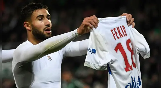 Nabil Fekir es seguido de cerca en tienda 'Gunner'.