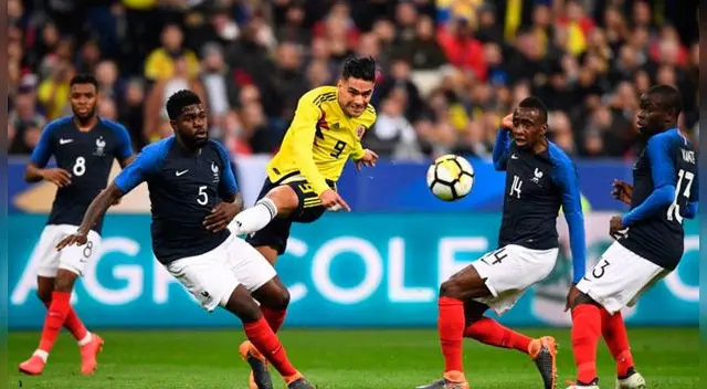 Francia y Colombia juegan este viernes en amistoso por fecha FIFA.