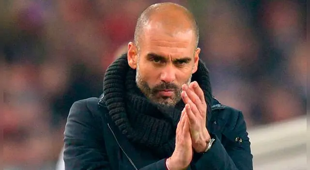 Josep Guardiola actualmente dirige al Manchester City, líder de la Premier League.