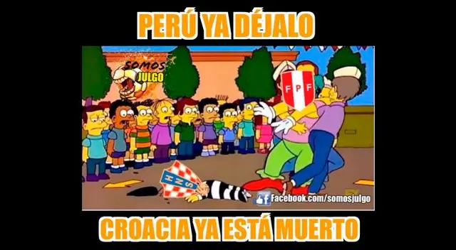 Perú, víctima de memes tras triunfazo ante Croacia en amistoso previo a Rusia 2018