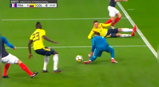 Olivier Giroud debutó con la Selección de Francia en noviembre del 2011
