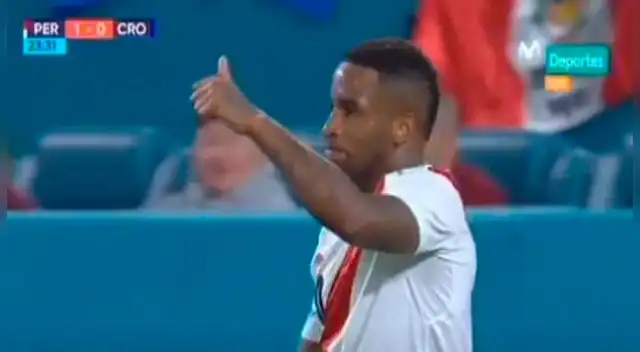 Perú vs. Croacia: Jefferson Farfán y su jugadón que casi termina en golazo [VIDEO]