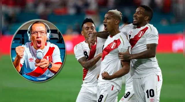 Daniel Peredo seguirá gritando los goles peruanos desde el cielo. Fuente: FPF