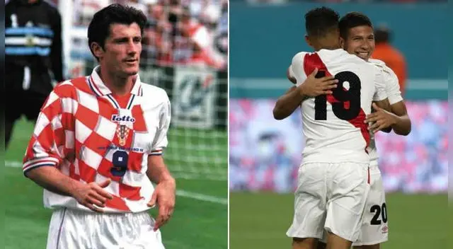 Davor Suker destacó el juegos de los seleccionados peruanos. Foto: Internet/Medios