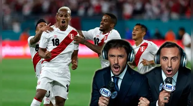 Periodistas argentinos se rindieron ante el juego peruano. Fuente: FPF