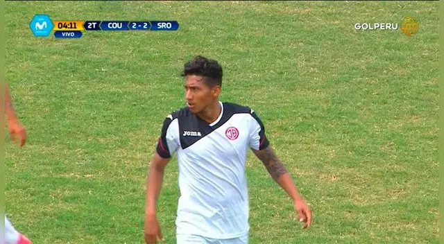 Sport Rosario olvidó su camiseta suplente. Captura: GolPerú