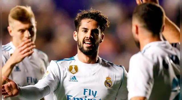 Isco lleva cinco temporadas en el Real Madrid. Isco lleva cinco temporadas en el Real Madrid.