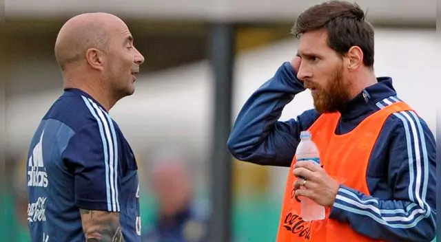 Lionel Messi es el "engreído" de Jorge Sampaoli.