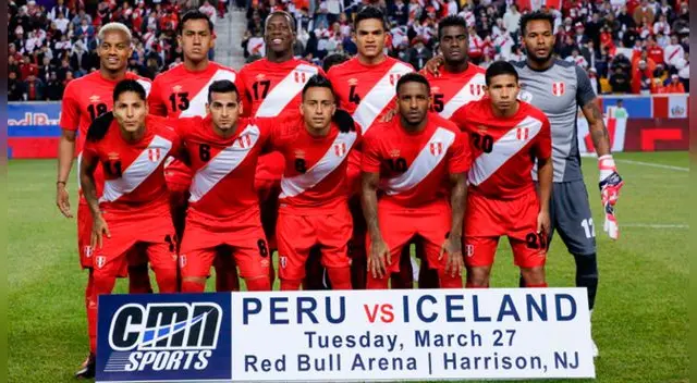 La alineación de la Selección Peruana ante Islandia. La alineación de la Selección Peruana ante Islandia.