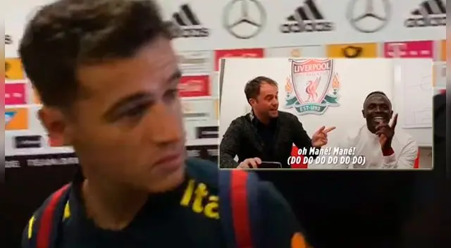 Philippe Coutinho y el cántico red que no le hace ninguna gracia
