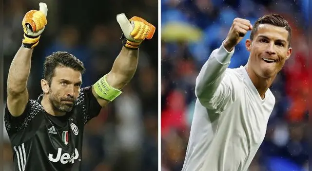 Gianluigi Buffon y Cristiano Ronaldo se verán las caras en los cuartos de la Champions League.. Foto: EFE Gianluigi Buffon y Cristiano Ronaldo se verán las caras en los cuartos de la Champions League.. Foto: EFE