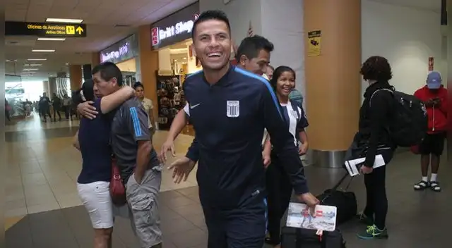 Janio Pósito viajó con Alianza Lima a Brasil 