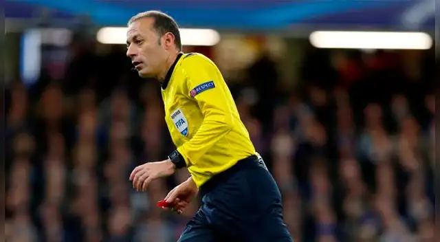 Cüneyt Çakır ya dirigió al Real Madrid en esta Champions: ante el Tottenham en Wembley. Foto: EFE Cüneyt Çakır ya dirigió al Real Madrid en esta Champions: ante el Tottenham en Wembley. Foto: EFE