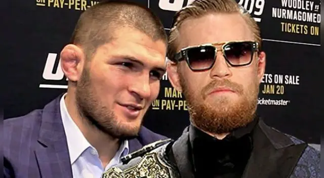 ¿La pelea entre Khabib Nurmagomedov y Conor McGregor cada vez más lejos que cerca en el UFC? Foto: UFC.com