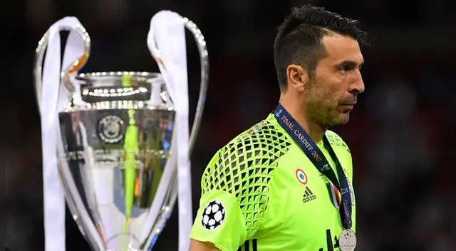Buffon espera cobrarse revancha de la última final de Champions del 2017, disputada en Cardiff. 