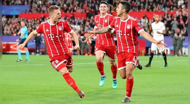 Sevilla cayó 2-1 ante Bayern Múnich en la Champions League. Sevilla cayó 2-1 ante Bayern Múnich en la Champions League.