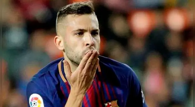 Jordi Alba elogió a Lionel Messi en rueda de prensa. Foto: EFE Jordi Alba elogió a Lionel Messi en rueda de prensa. Foto: EFE