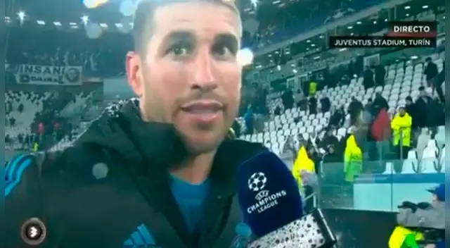 Sergio Ramos le 'tiró' flores a Cristiano Ronaldo.