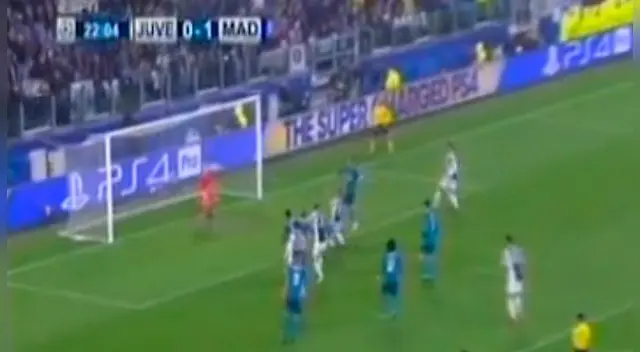 Keylor Navas salvó a Real Madrid en el primer tiempo. Captura: ESPN Keylor Navas salvó a Real Madrid en el primer tiempo. Captura: ESPN