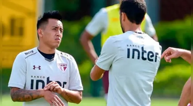 Christian Cueva fue suplente en la derrota de Sao Paulo y técnico explicó los motivos Christian Cueva fue suplente en la derrota de Sao Paulo y técnico explicó los motivos