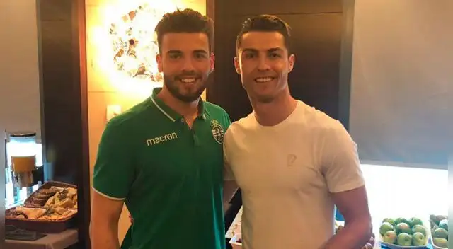 Cristiano Ronaldo jugó en Manchester United luego de vestir la camiseta de Sporting de Lisboa. Foto: Sporting de Lisboa