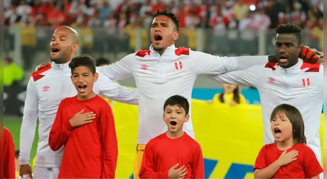 Alberto Rodríguez, Pedro Gallese y Christian Ramos.