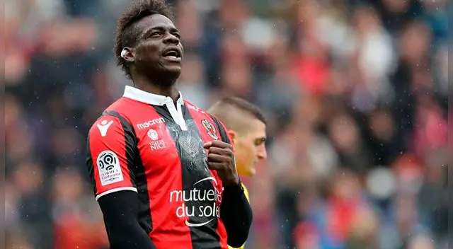 Mario Balotelli llegó a las filas del Niza en el 2016. Foto: EFE Mario Balotelli llegó a las filas del Niza en el 2016. Foto: EFE
