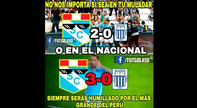 Alianza Lima y los mejores memes de su derrota ante Sporting Cristal.