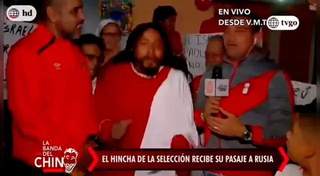 'Hincha israelita' recibió pasajes para viajar a Rusia y ver a Perú en el Mundial. 'Hincha israelita' recibió pasajes para viajar a Rusia y ver a Perú en el Mundial.