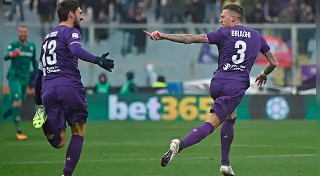 Cristiano Biraghi llegó a inicios de la temporada 2017/18 a la Fiorentina.