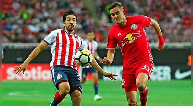 New York RB vs. Chivas por semifinales de la Concachampions. New York RB vs. Chivas por semifinales de la Concachampions.