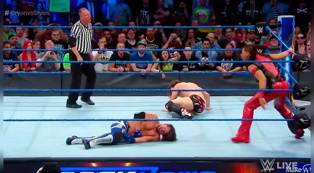 WWE SmackDown Live se realizó este martes después de Wrestlemania 34. WWE SmackDown Live se realizó este martes después de Wrestlemania 34.