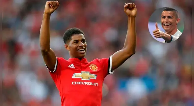 Rashford y Cristiano Ronaldo son entrañables amigos. Rashford y Cristiano Ronaldo son entrañables amigos.