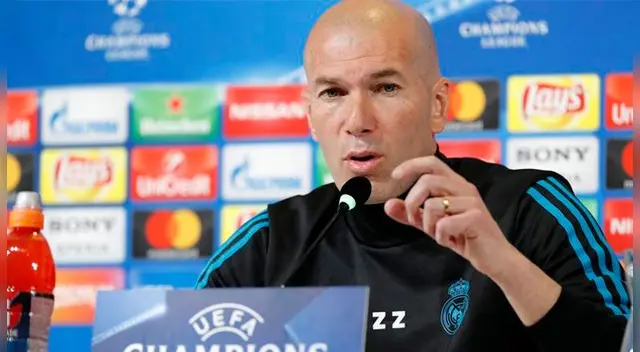 Zinedine Zidane solo piensa en ganar este miércoles. Foto: EFE Zinedine Zidane solo piensa en ganar este miércoles. Foto: EFE