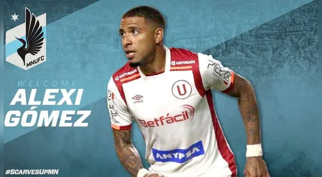 Alexi Gómez fue oficializado como flamante refuerzo por Minnesota United de la MLS