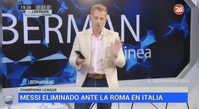 Martín Liberman dispara con todo sobre Lionel Messi. Foto: Captura / YouTube