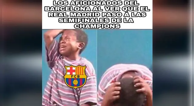 Real Madrid es víctima de memes tras su polémico pase a semifinales de la Champions League
