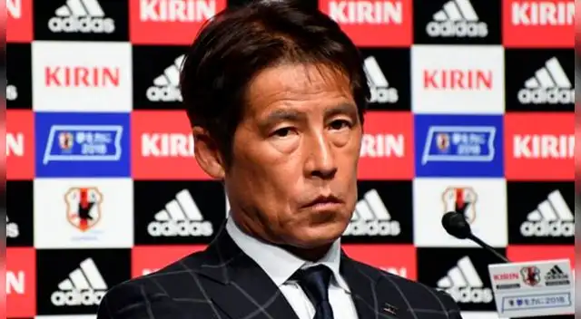 Akira Nishino, durante su presentación como seleccionador de Japón.