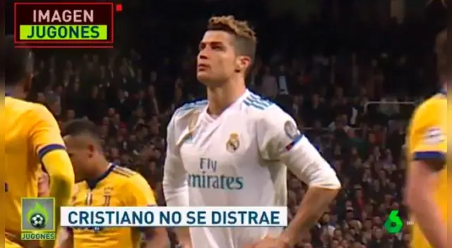 Cristiano Ronaldo concentrando antes de patear su penal.