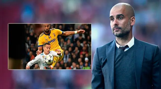 Pep Guardiola habló sobre el polémico penal en el Real Madrid vs. Juventus 