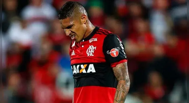 Paolo Guerrero anotó 6 goles en 19 partidos con el Flamengo en el Brasileirão 2017.