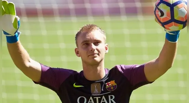 Jasper Cillessen será titular en la final de la Copa del Rey. Foto: EFE Jasper Cillessen será titular en la final de la Copa del Rey. Foto: EFE