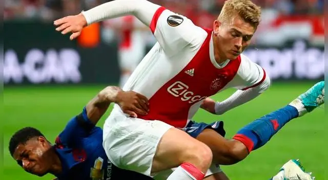 Matthijs de Ligt tiene apenas 18 años. Foto: EFE Matthijs de Ligt tiene apenas 18 años. Foto: EFE