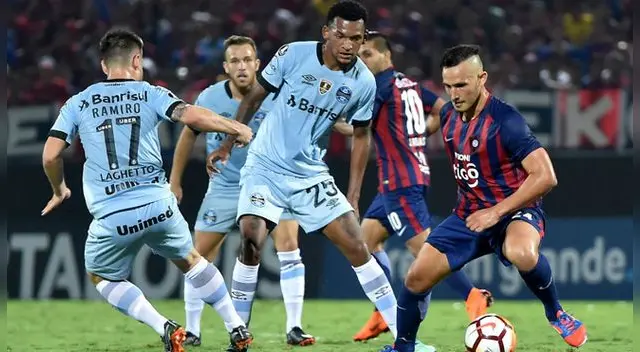 Cerro Porteño, en casa, igualó 0-0 con Gremio por Copa Libertadores.
