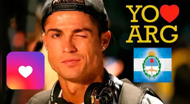 El amor de CR7 a la nación de Lionel Messi.