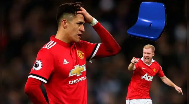 Recriminación de Scholes a Sánchez. Recriminación de Scholes a Sánchez.