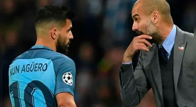 Pep Guardiola está preocupado por Sergio Agüero. Foto: EFE Pep Guardiola está preocupado por Sergio Agüero. Foto: EFE