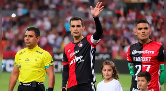 Rafael Márquez disputó 20 partidos con la camiseta de Atlas en la presente temporada 2017-18.