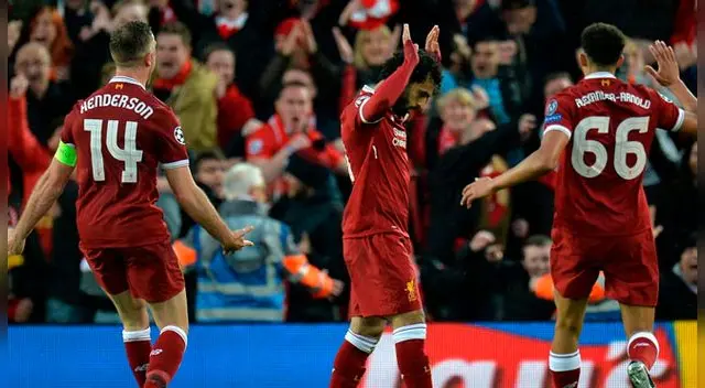 Liverpool venció 5-2 a Roma por la primera semifinal de la Champions League Liverpool venció 5-2 a Roma por la primera semifinal de la Champions League