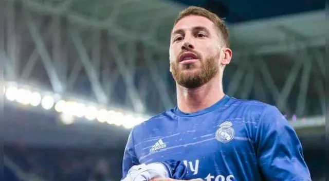 Sergio Ramos enfátido post partido. Sergio Ramos enfátido post partido.